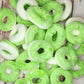 Freeze Dried Green Apple Rings- 4x6 SAMPLE Size