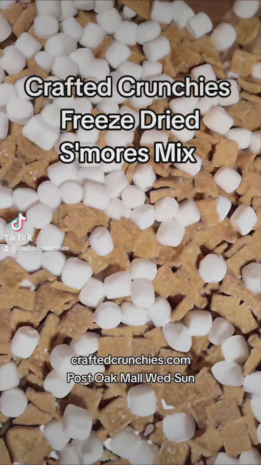 Freeze Dried S'mores Mix- 4x6 SAMPLE Size